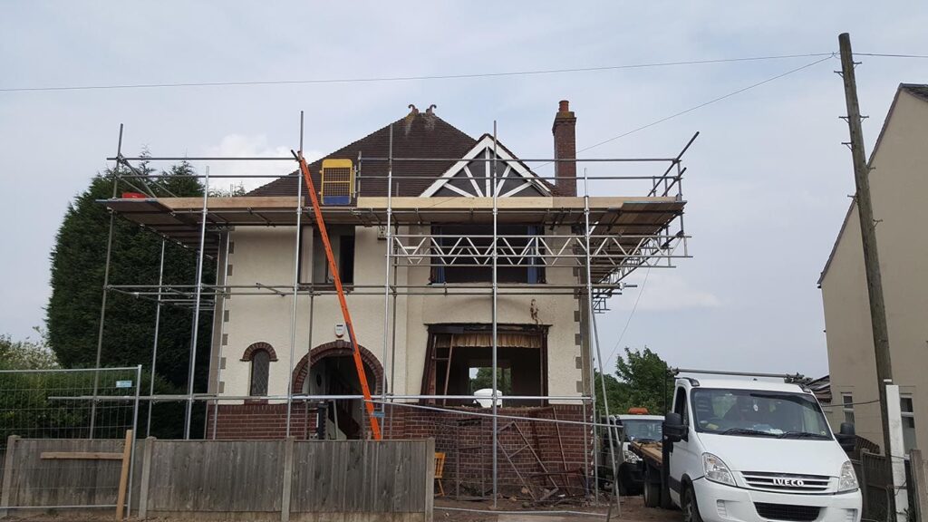 domestic scaffolding in cannock